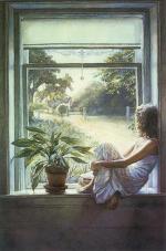 水粉大师Steve Hanks 355-Windowsill